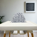 IKEA Highchair Cushion Cover - Dalmatian Spotty Print | Bobbin and Bumble.