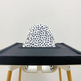 IKEA Highchair Cushion Cover - Dalmatian Spotty Print | Bobbin and Bumble.