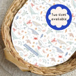 Deep Blue Sea PVC Changing Basket Liner | Bobbin and Bumble | Bobbin and Bumble.
