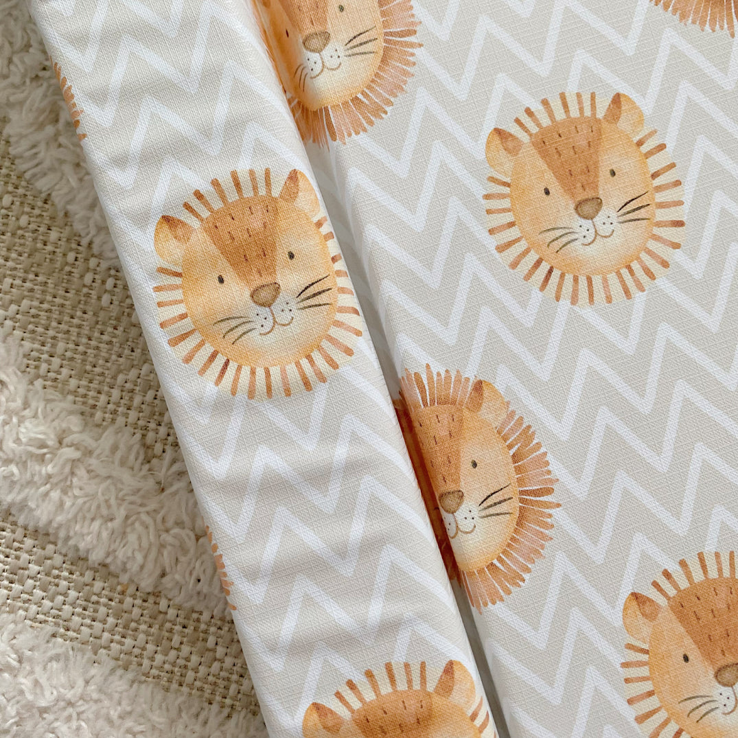 Lion changing sales mat