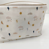 Nappy Wallet - Weather Print | Bobbin and Bumble.