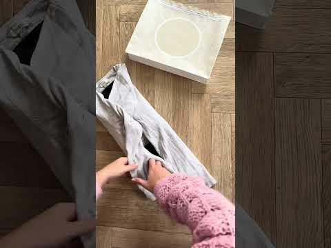 Hospital Bag Organiser Pouches | Zip Closure | Unisex Beige Leaf Print