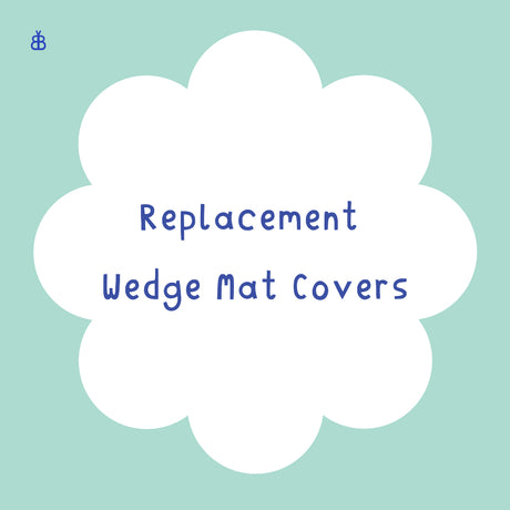 Wedge Changing Mat - Replacement Cover | Bobbin and Bumble.