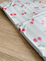 Travel Changing Mat - Cherry Stripe
