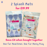 Splash Mat Bundle - Blue Harlequin and Circus