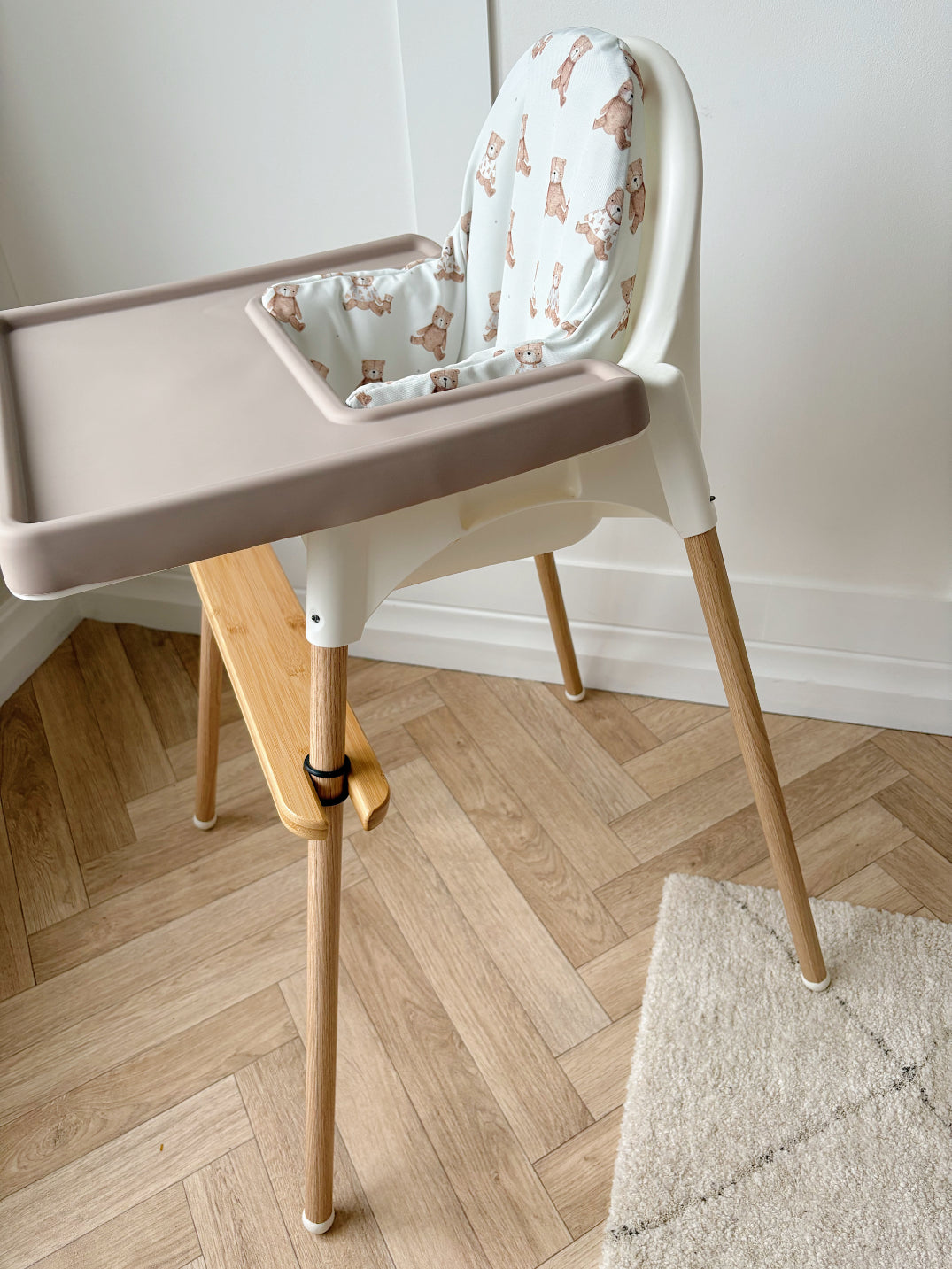 IKEA Highchair Full Glow-Up Bundle – Teddy Bears