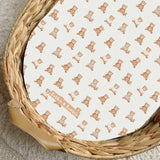 Teddy Bears PVC Changing Basket Liner | Bobbin and Bumble | Bobbin and Bumble.