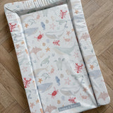 Standard Changing Mat - Deep Blue Sea Print