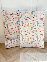 Anti-Roll Wedge Baby Changing Mat - Circus