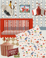 Circus PVC Changing Basket Liner