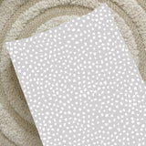 Anti-Roll Wedge Changing Mat - Grey Spots | Bobbin and Bumble.