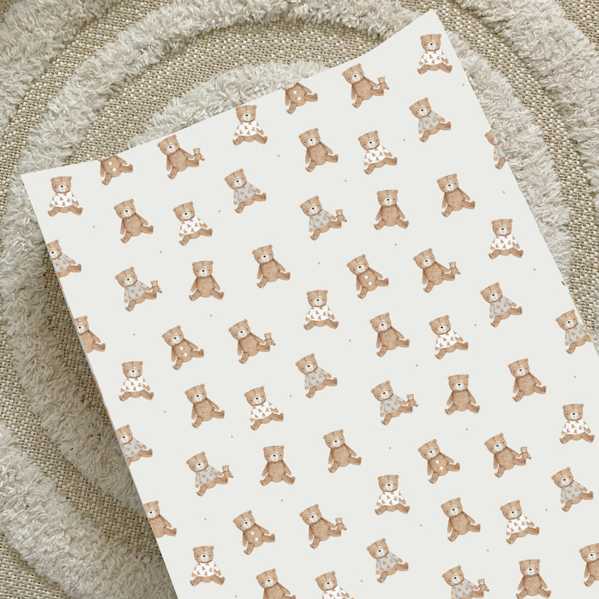Quilted Changing Mat - Teddy Bear *new!