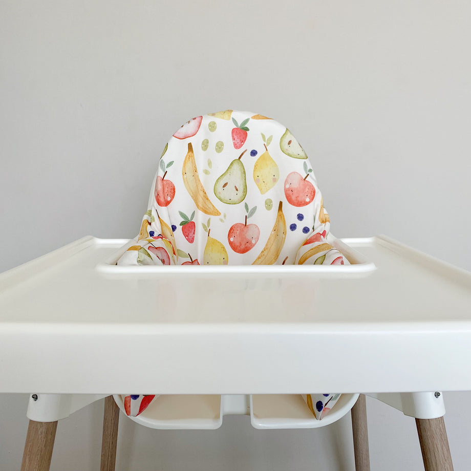 IKEA Highchair Cushion Cover Fruit Squash Print Bobbin and