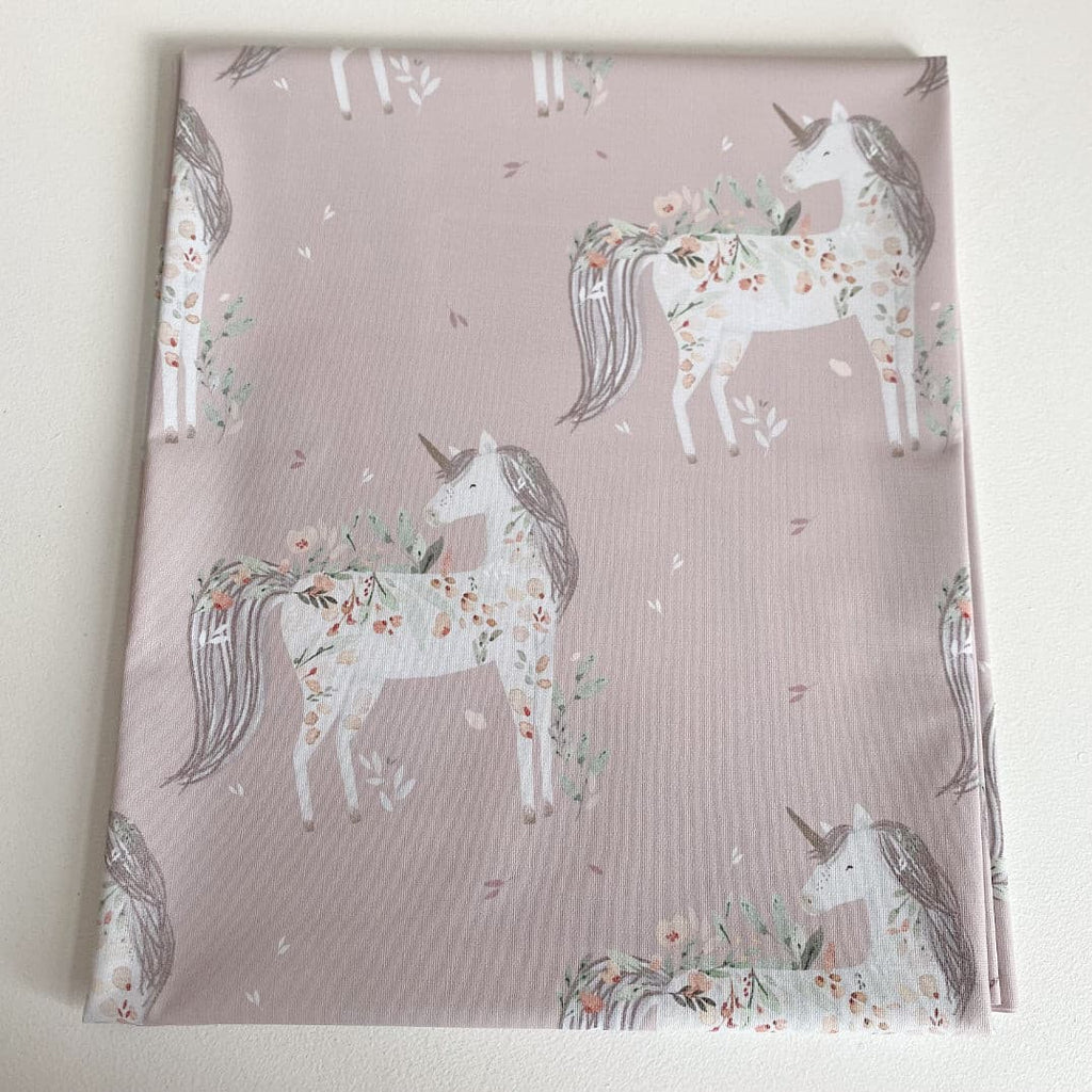 Splash mat - Floral Pink Unicorn | Bobbin and Bumble.