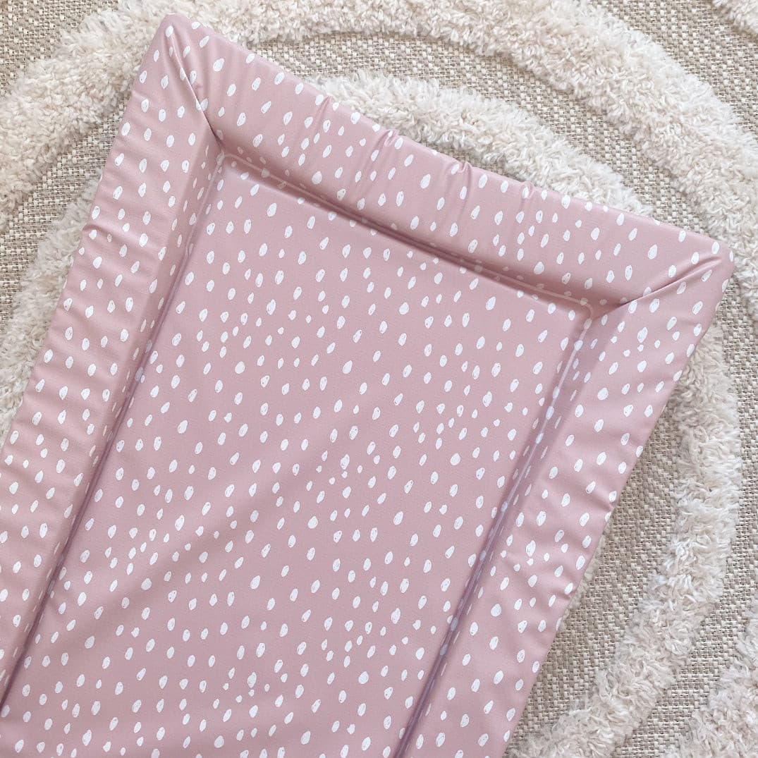 Dusky pink sale changing mat