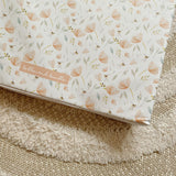 Anti-Roll Wedge Changing Mat - Bee Garden Print | Bobbin and Bumble.