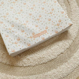 Anti-Roll Wedge Changing Mat - Bee Garden Print | Bobbin and Bumble.