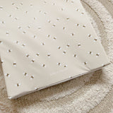 Anti-Roll Wedge Changing Mat - Bee Print | Bobbin and Bumble.