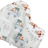 Christmas IKEA High Chair Cushion Cover - A Letter to Santa Print | Bobbin and Bumble.