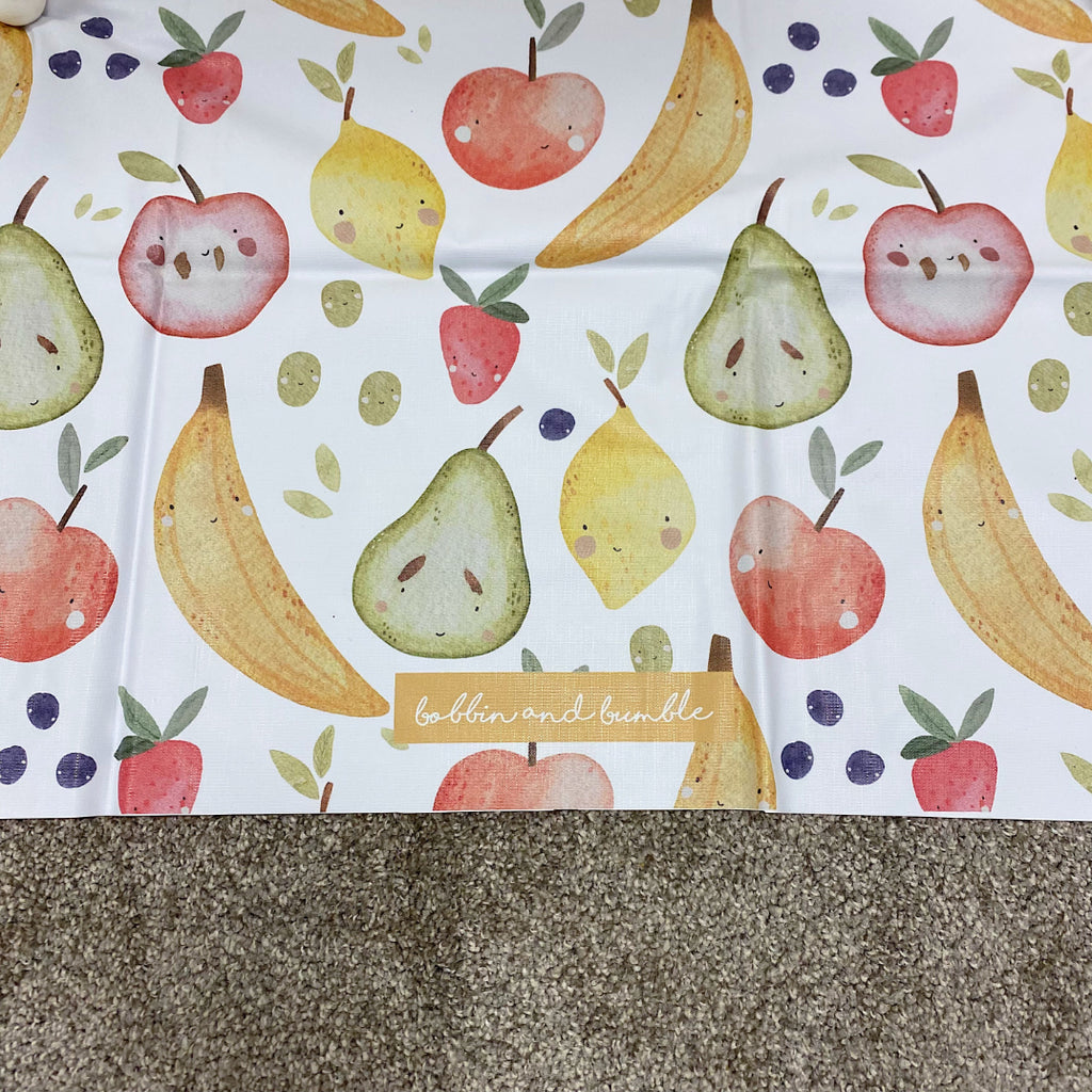 Splash Mat -  Fruit Squash Print | Bobbin and Bumble.