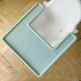 Full-wrap placemat for the IKEA Antilop High chair - Mint Green | Bobbin and Bumble.