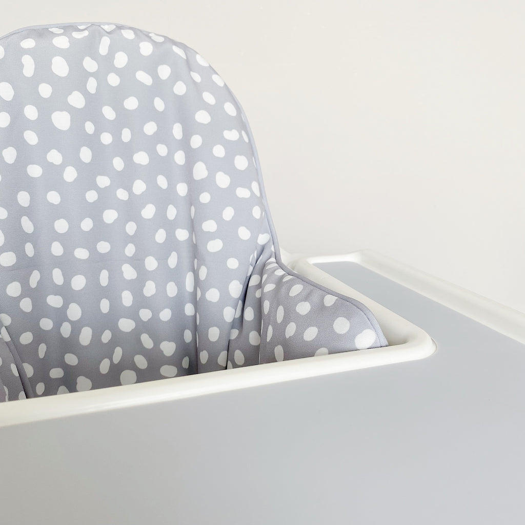 IKEA Antilop High chair Silicone Tray Placemat Insert - Pebble Grey | Bobbin and Bumble.