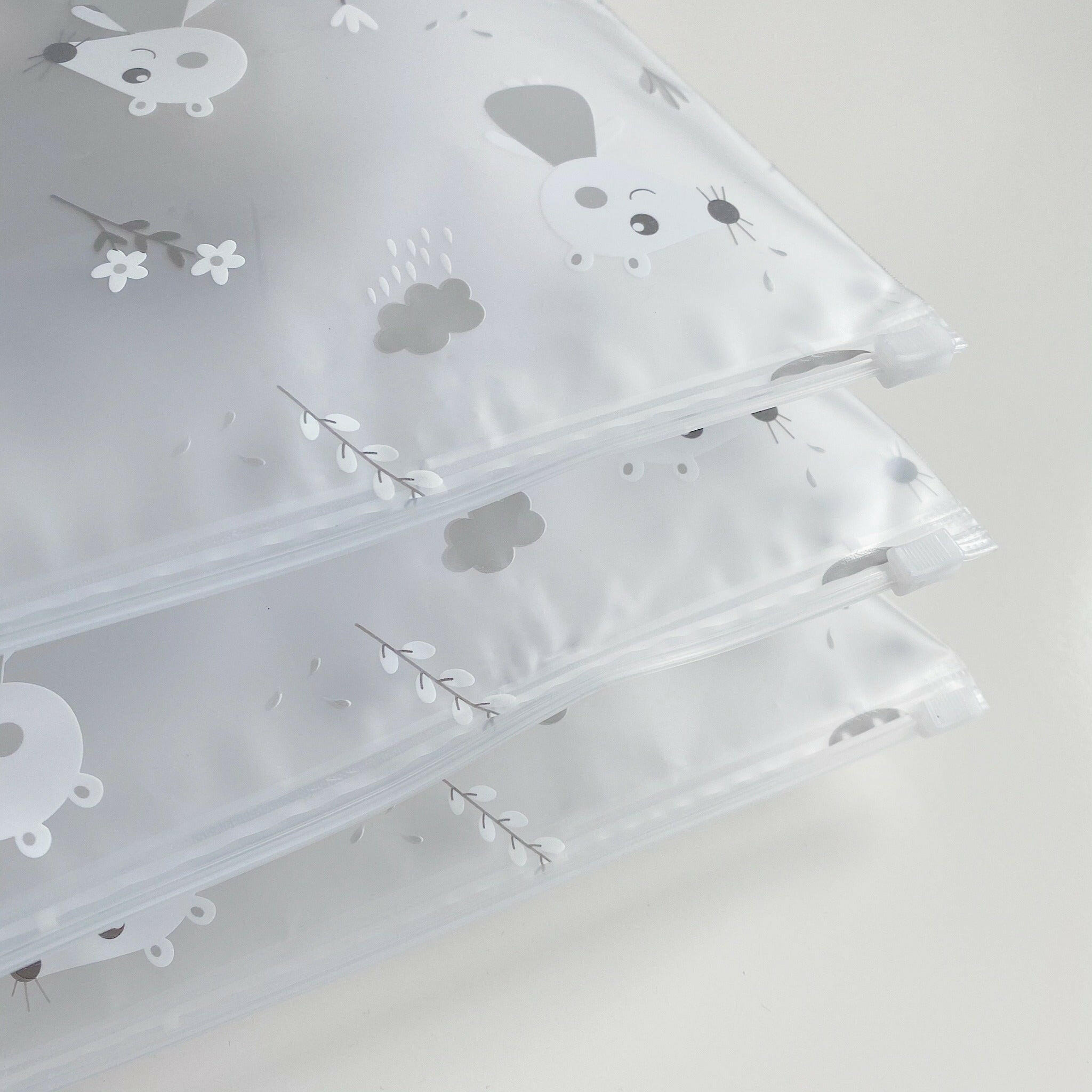 Unisex Zip Lock Hospital Organiser Bags Bobbin and Bumble