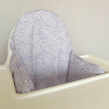 IKEA Highchair Cushion Cover - Blue Ocean Waves Print | Bobbin and Bumble.