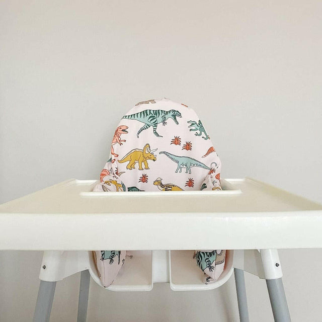 IKEA Highchair Cushion Cover - Retro Dinosaur Print | Bobbin and Bumble.