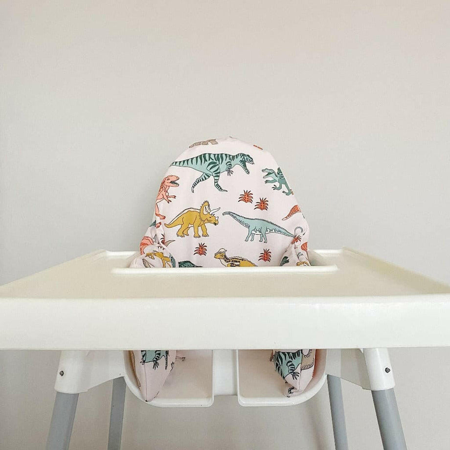 IKEA Highchair Cushion Cover Dinosaur Print Bobbin and Bumble UK