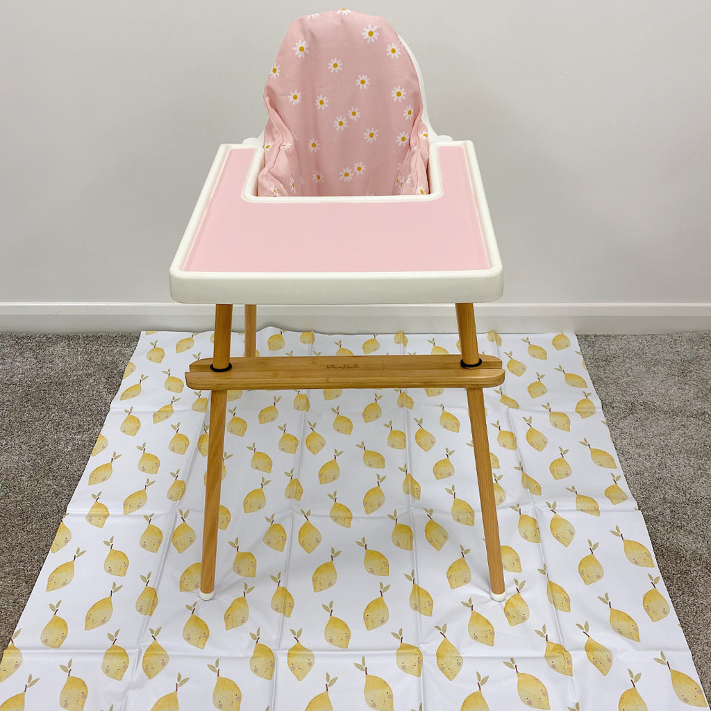 Splash Mat -  Lemon Print | Bobbin and Bumble.