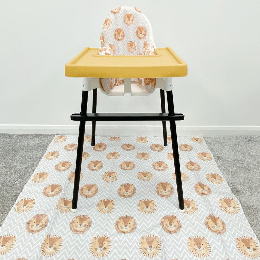 Splash Mat - Leo Lion Print | Bobbin and Bumble.