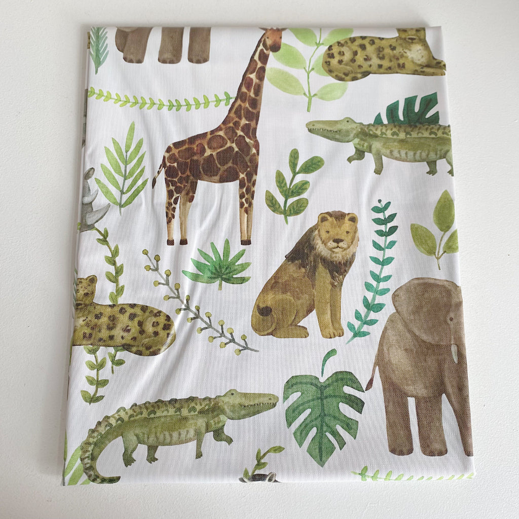 Splash mat -  Safari Animals Jungle Print | Bobbin and Bumble.