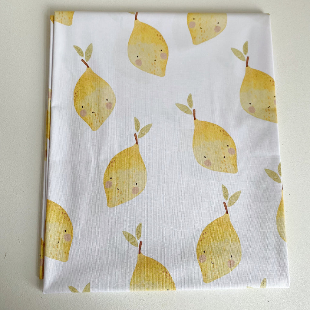 Splash Mat -  Lemon Print | Bobbin and Bumble.