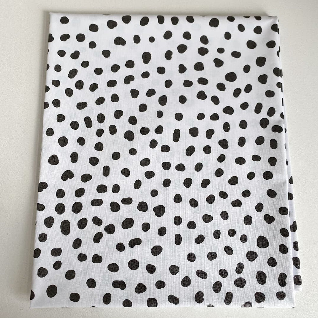 Splash mat - Monochrome Spotty Polka Dot | Bobbin and Bumble.