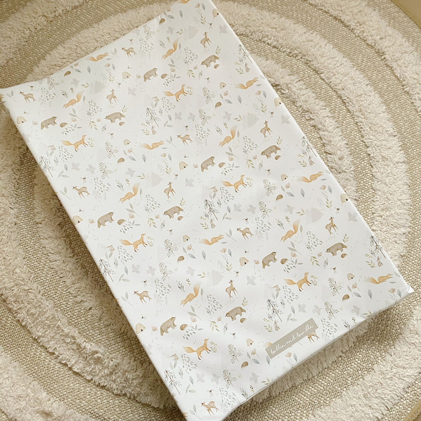 AntiRoll Wedge Baby Changing Mat Inca Print